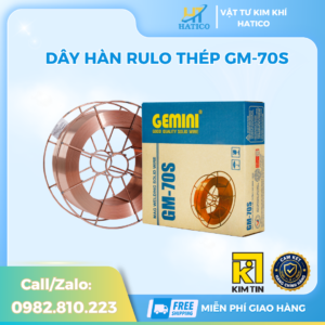 Dây hàn rulo thép GM-70S