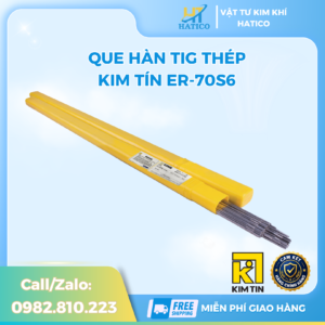 Que Hàn Tig Thép KIM TÍN ER-70S6
