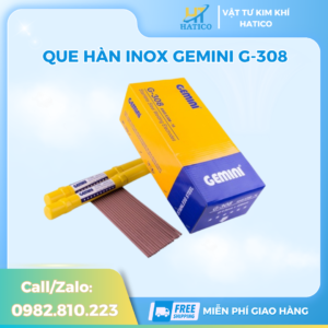 Que hàn inox Gemini G-308