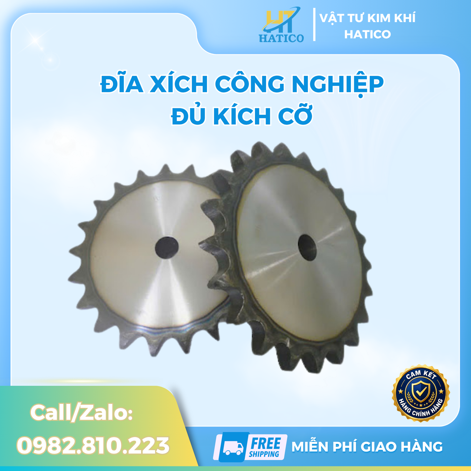đĩa xích công nghiệp